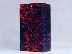 Stabilized Maple Burl Wood Mod Block